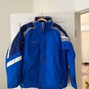 Columbia Royal Blue and Navy Insulated Ski Jacket